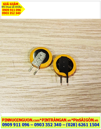 Panasonic ML1220/F1BN (chân thép), Pin sạc 3v lithium Panasonic ML1220/F1BN, Xuất xứ Indonesia